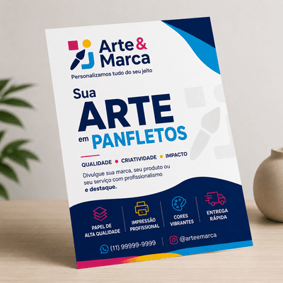 Panfleto - Custo e benefíco