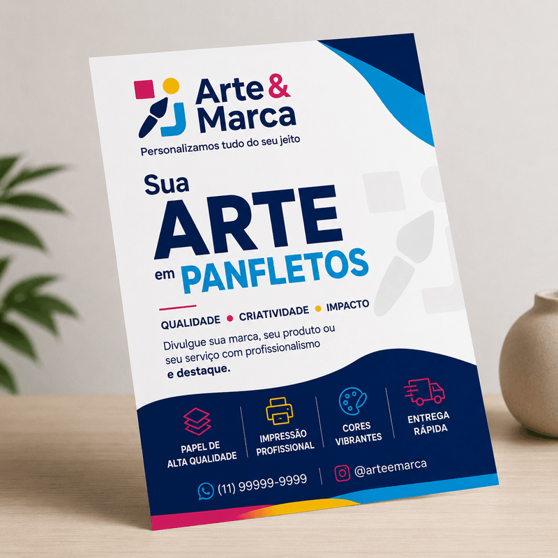 Panfleto - Custo e benefíco